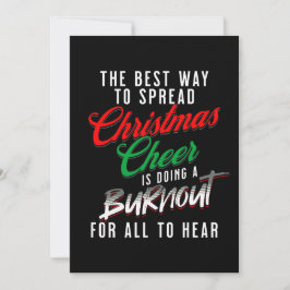 De beste manier om kerstmis te verspreiden. feestdagenkaart