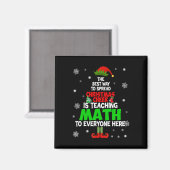 De beste manier om kerstmis te verspreiden is het magneet (Voorkant / Achterkant)