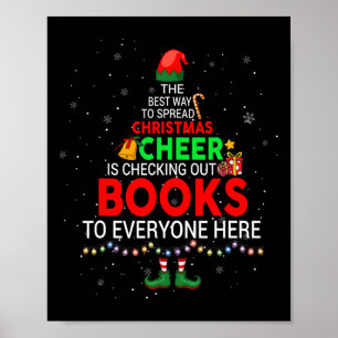 De beste manier om kerstmis te verspreiden is het poster