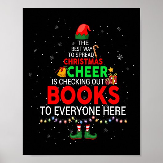 De beste manier om kerstmis te verspreiden is het poster (Voorkant)