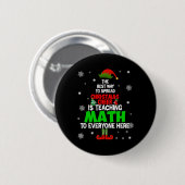 De beste manier om kerstmis te verspreiden is het  ronde button 5,7 cm (Voorkant /achterkant)