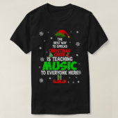 De beste manier om kerstmis te verspreiden is het  t-shirt (Design voorkant)