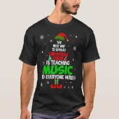 De beste manier om kerstmis te verspreiden is het t-shirt (Voorkant)