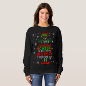 De beste manier om kerstmis te verspreiden is het trui (Voorkant volledig)