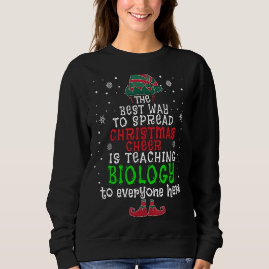 De beste manier om kerstmis te verspreiden is het  trui (Voorkant)