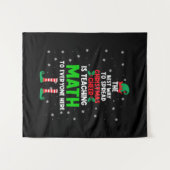 De beste manier om kerstmis te verspreiden is het  wandkleed (Voorkant (horizontaal))