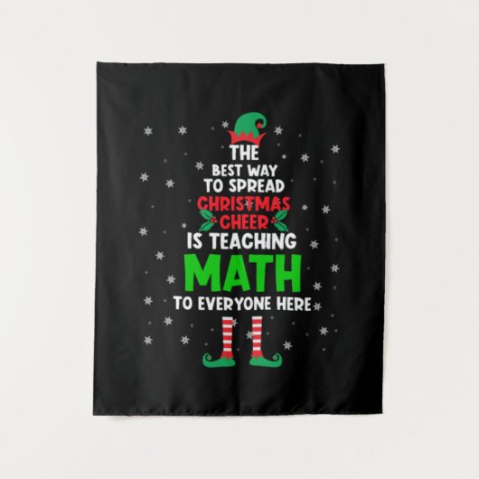 De beste manier om kerstmis te verspreiden is het wandkleed (Voorkant)