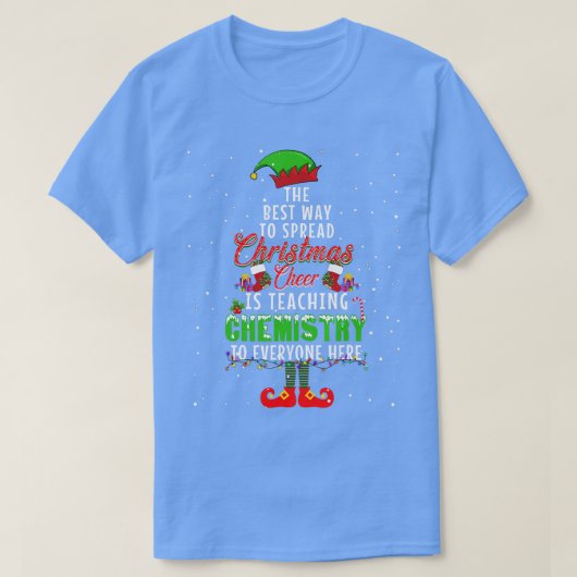 De beste manier om kerstmis te verspreiden is naar t-shirt (Design voorkant)