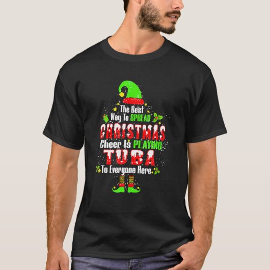 De beste manier om kerstmis te verspreiden is spel t-shirt (Voorkant)