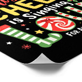 De beste manier om kerstmis te verspreiden is zing poster (Hoek)