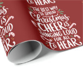 De Beste Manier om Kerstsfeer te Verspreiden Elf K Cadeaupapier (Rol Hoek)