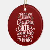 De Beste Manier om Kerstsfeer te Verspreiden Elf K Keramisch Ornament (Links)