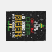 De Beste Manier om Kerstsfeer te Verspreiden is Dr Fleece Deken (Voorkant (Horizontaal))
