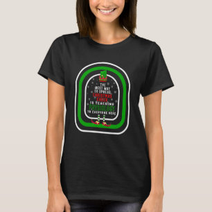 De beste manier om Kerstvreugde te verspreiden is T-shirt