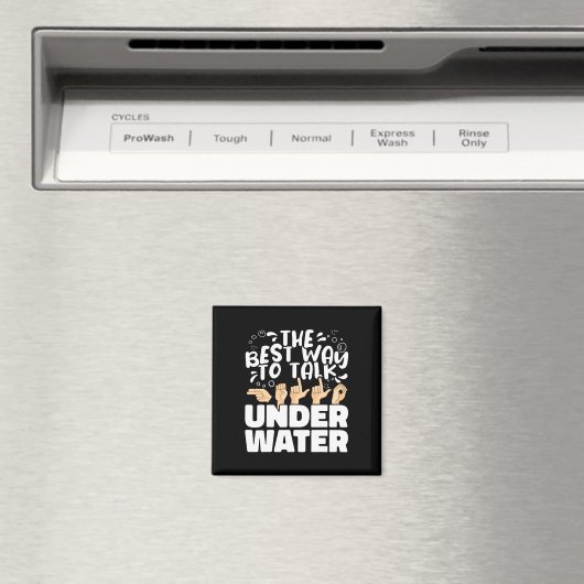 De beste manier om onderwater te spreken ASL Ameri Magneet (Insitu (Vaatwasser))
