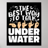 De beste manier om onderwater te spreken ASL Ameri Poster (Voorkant)