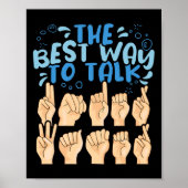 De beste manier om onderwater te spreken ASL Ameri Poster (Voorkant)
