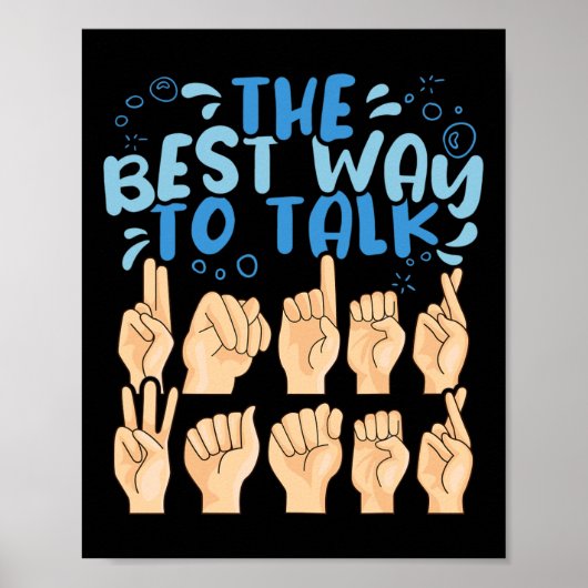 De beste manier om onderwater te spreken ASL Ameri Poster (Voorkant)