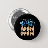 De beste manier om onderwater te spreken ASL Ameri Ronde Button 5,7 Cm (Voorkant /achterkant)