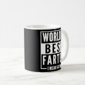 De beste Mannen boer ter wereld, bedoel ik vaders  Koffiemok (Voorkant rechts)