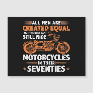 De beste mannen kunnen nog steeds motorfietsen in