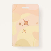 De beste mantelzorger en persoon in een rolstoel badge (Achterkant)