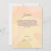 De beste mantelzorger en persoon in een rolstoel kaart (Achterkant)