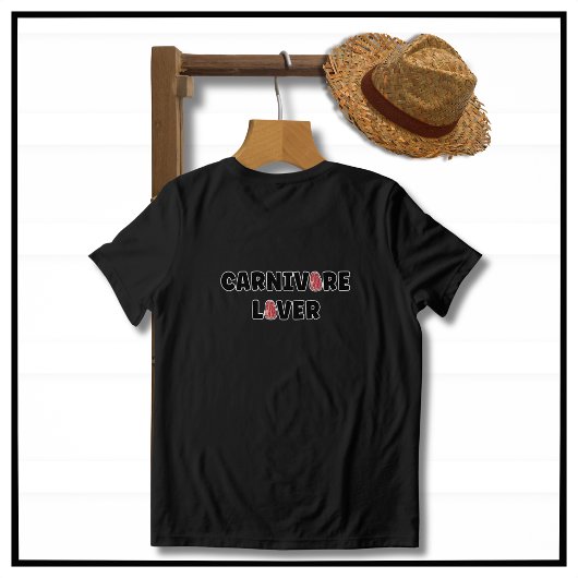 De Beste Meisjes Eten Vlees Carnivoor Liefhebber Tri-Blend Shirt