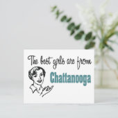 De beste meisjes komen uit Chattanooga Briefkaart (Staand voorkant)