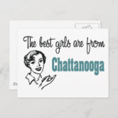 De beste meisjes komen uit Chattanooga Briefkaart (Voorkant / Achterkant)