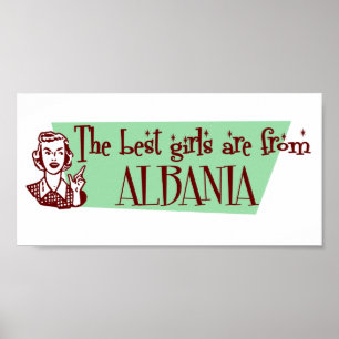 De beste meisjes uit Albanië Poster