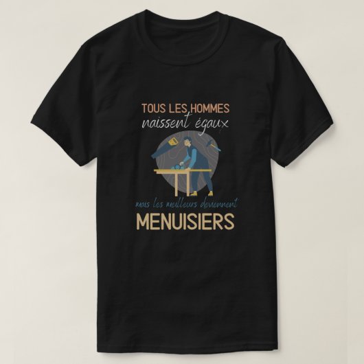 De beste mensen worden boeiers t-shirt (Design voorkant)