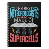 De beste meteorologen supercellen grappig weer notitieboek (Voorkant)