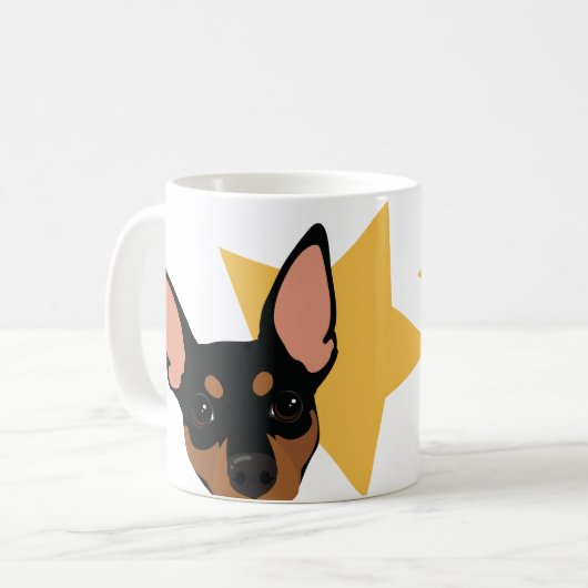 De BESTE MIN DAD van de SPELD/van het MAMMA Koffiemok (Voorkant links)