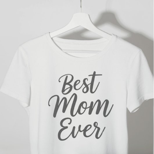 De beste minimalistische moeder ooit t-shirt