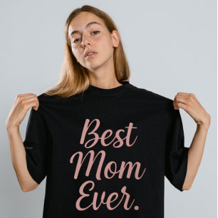 De beste minimalistische moeder ooit t-shirt