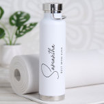 De beste minimalistische moeder ooit waterfles<br><div class="desc">Op zoek naar een leuk, eenvoudig en modern cadeau voor je moeder? Deze minimalistische "Best Mom Ever" gepersonaliseerde waterfles is een praktisch geschenk dat ze elke dag kan gebruiken! Alle tekst, inclusief titel en namen, kan worden gewijzigd. U kunt de titel aanpassen aan uw behoeften! (Ex. Beste oma ooit, beste...</div>