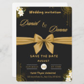 De beste model voor uw trouwfeest uitnodiging  (Voorkant / Achterkant)