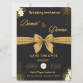 De beste model voor uw trouwfeest uitnodiging  (Voorkant)