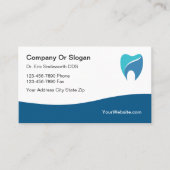 De beste moderne tandarts afspraak Visitekaartjes Afsprakenkaartje (Voorkant)