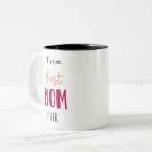 De beste moeder elke koffie Toon Mok (Voorkant links)