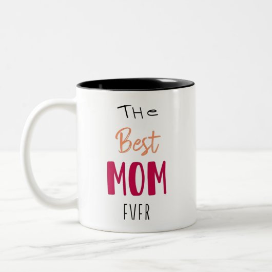 De beste moeder elke koffie Toon Mok (Links)