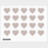 De beste moeder hart sticker (Vel)