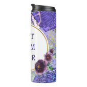 De beste moeder heeft paarse thermische tumbler be thermosbeker (Geroteerd rechts)
