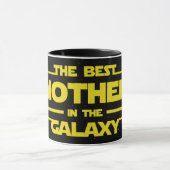 De beste moeder in de Galaxy-koffie Mok (Midden)