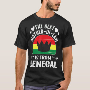 De beste moeder in de wet is Senegalese Senegal Mo T-shirt