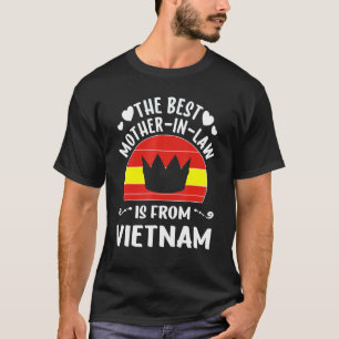 De beste moeder in de wet is Vietnamese Vietnam Mo T-shirt