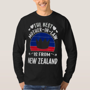 De beste moeder in de wet Nieuw-Zeeland T-shirt
