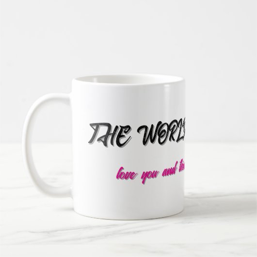 de beste moeder koffiemok ter wereld (Links)