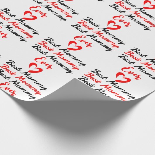 de beste moeder mama ooit cadeaupapier (Hoek)